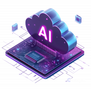 AI Cloud Computing Technology Concept Image